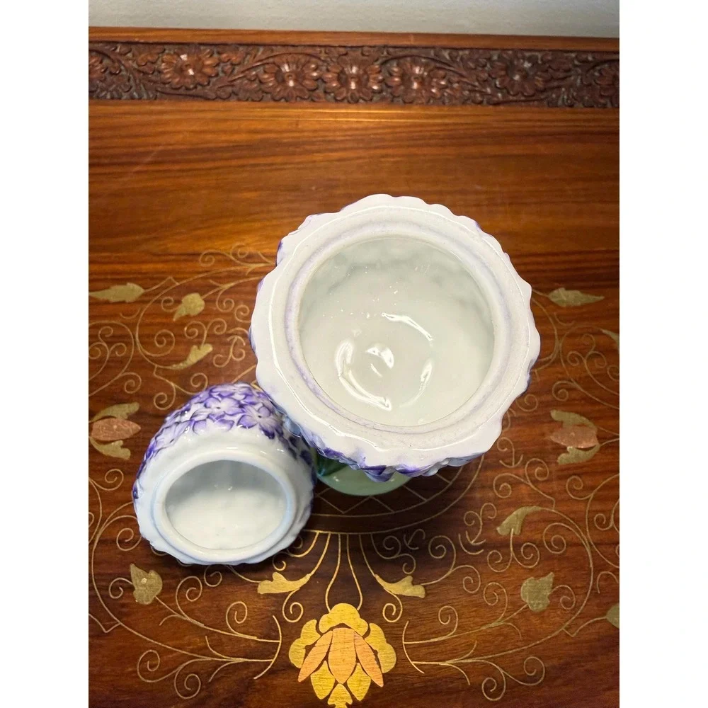 Vintage Villeroy‎ & Boch Floral Fantasy Egg Cup with Lid